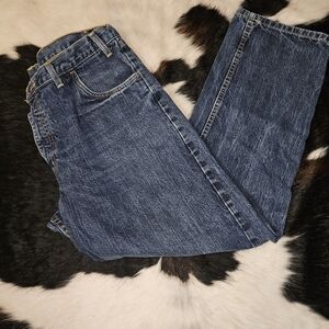 Men's Blue Straight Jeans